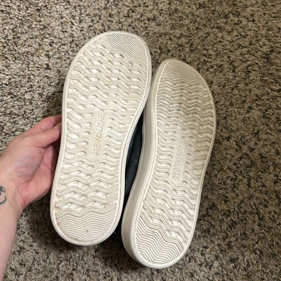 EUC Hey Dudes Wendy Studded Graphite Slip On Shoes - Picture 4 of 6